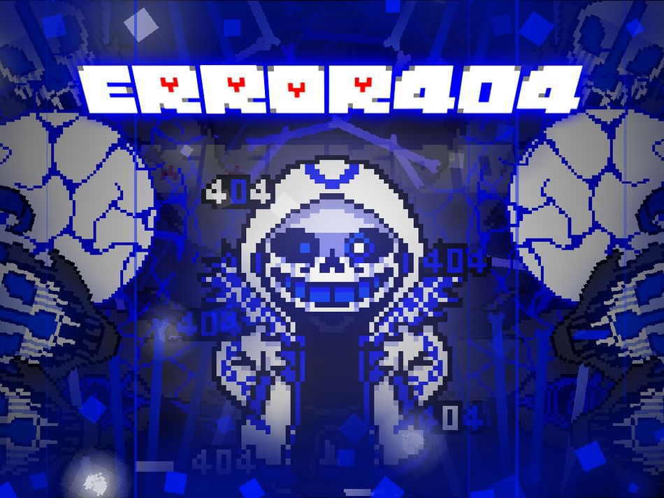 Old Game)ERROR 404 Sans Fight! (ERROR404/ Butterfly 404) by