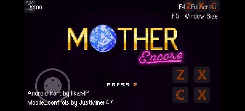 mother ページ MOTHER Encore Mobile port by Ilka MP - Game Jolt