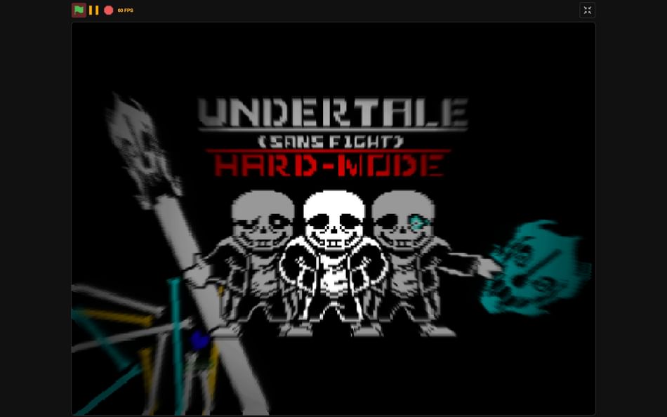 サムライサンズ update!）0t! hard mode sans fight phase1〜2 by 0141take