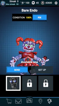 Nova Beta da nova versão de fnaf mobile raids (fnaf non ar) jogo de alemy  bits 