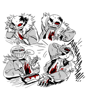 Horror Sans (Horrortale)  Horror sans, Horrortale, Undertale cute