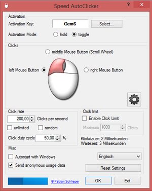 Speed Auto Clicker by lolinator53 - Game Jolt