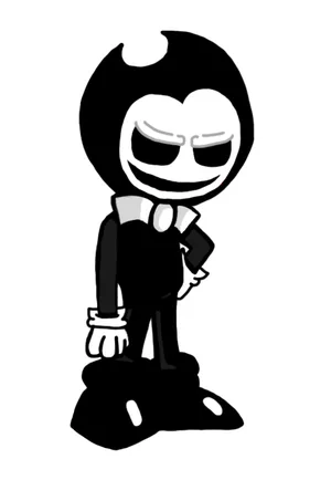 HOW TO DRAW INK BENDY (Indie Cross)  Bendy And the ink machine / Friday  Night Funkin (FNF) 