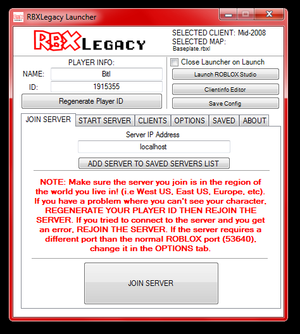 RBXLegacy (Discontinued) by Bitl Development Studio - Game Jolt