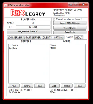 RBXLegacy (Discontinued) by Bitl Development Studio - Game Jolt