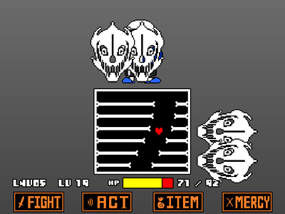 Finished) Glitchtale Sans Fight Survival by Under___Play - Game Jolt