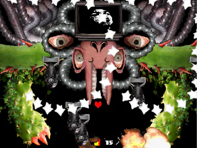 OMEGA FLOWEY by JackPotatoes on Newgrounds