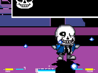 Undertale: Glitchtale Fighters (2 PLAYER) by A_Okay_Dev - Game Jolt