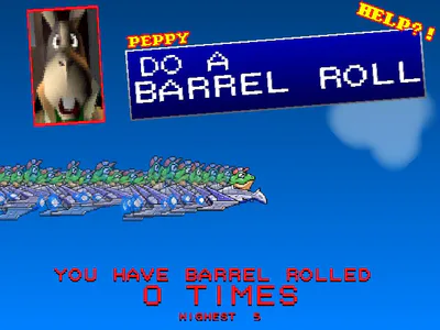 Do a barrel roll ! 