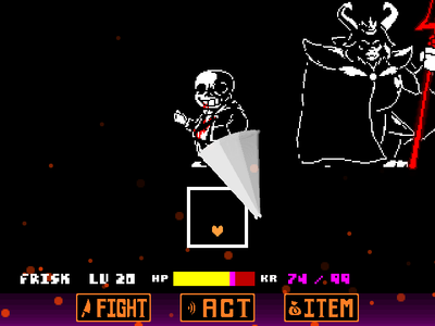 UNDERTALE: HARD MODE] ~ Pacifist Route Sans Fight by sogal - Game Jolt