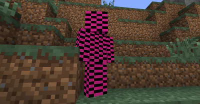 Virus Herobrine, Minecraft Skin