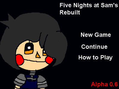 Title Screen at the moment.