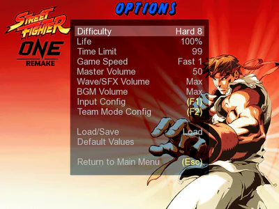 Street Fighter: Street Fighter 1 Remake