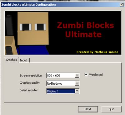 Zumbi Blocks - NEW MAP (ALPHA 0.9.1) by SLuAnD - Game Jolt