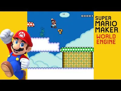 SUPER MARIO MAKER WORLD ENGINE. FALANDO SOBRE O JOGO. 