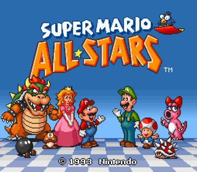 Super Mario Bros. PC Port - Super Mario All-Stars by Mariofan345