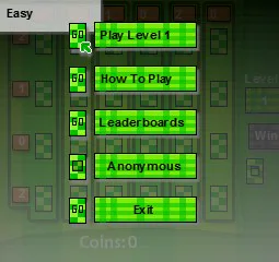 The games' menu.