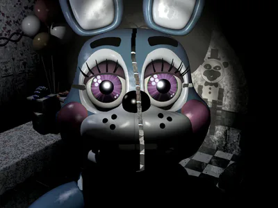 Funtime Toy Bonnie in FNaF 2 mod by TheMasterPuppet - Game Jolt