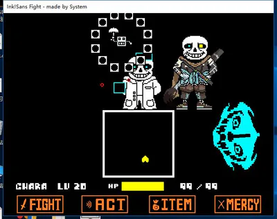 InkSans Fight by OichitoSan Undertale fan game 