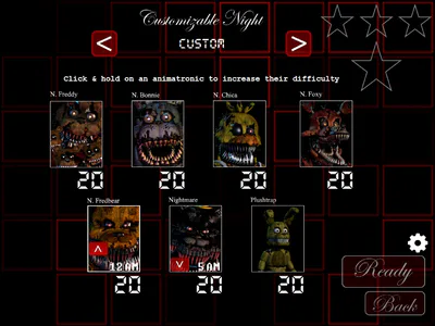 Five Nights at Freddy\'s 4 Ultimate Custom Night Five Nights at