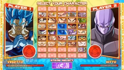 dragon ball ex mugen play for free