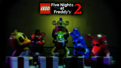 Ꮚ FnaF 2 Lego set / Toys. 🦠  Fnaf lego sets, Funko pop toys