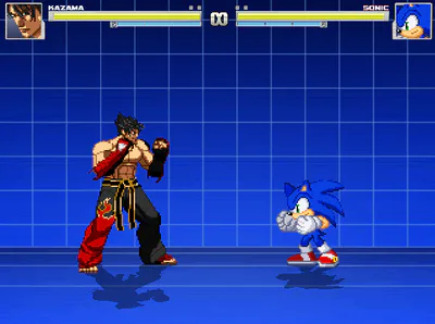 Kazuya Mishima Kills Sonic