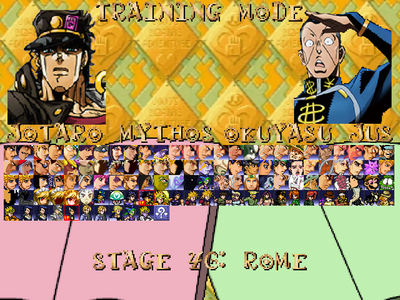 Jojo's Bizarre Adventure - All Star Battle JUS Edition by Damaylor MUGEN -  Game Jolt