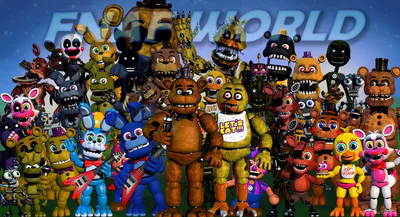 fnaf image (THANK YOU) by scott cawton fnaf world : mangle1 : Free Download,  Borrow, and Streaming : Internet Archive