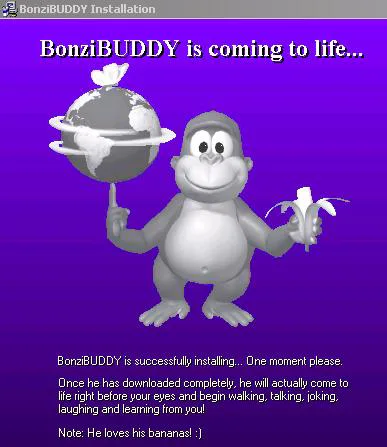 The New Bonzi Buddy by DAMIANGUIRINNG