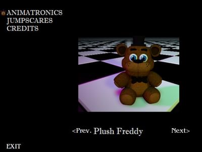 freddy plush in game