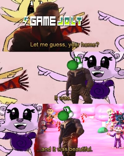 how do you get through candy land castle in five nights at candys world?