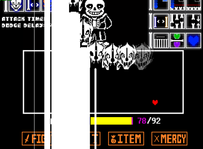 UNDERTALE Sans Simulator 2 Project by Typhoon Calculator