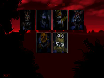 FNAF 4 Full HD Mod - Jumpscares / Extras / Custom Night 