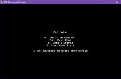 Scores for DVD Screensaver Simulator - Game Jolt