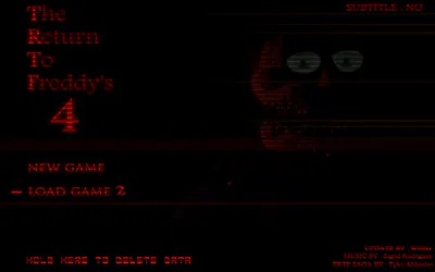 Five Nights at Freddy's 4 - Subtitle Update for Mobile 