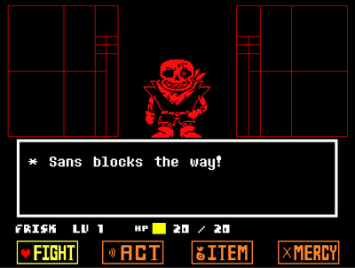 Underswap: Sans Battle Pacifist Route (UNOFFICIAL) by Papap Dude - Game Jolt