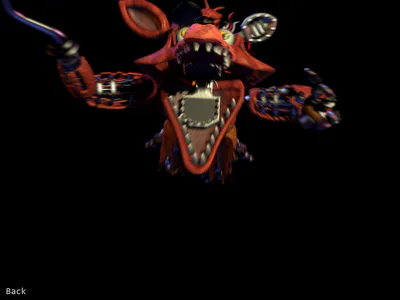 Five Nights at Freddy's 2 - Withered Foxy JUMPSCARE!!! 