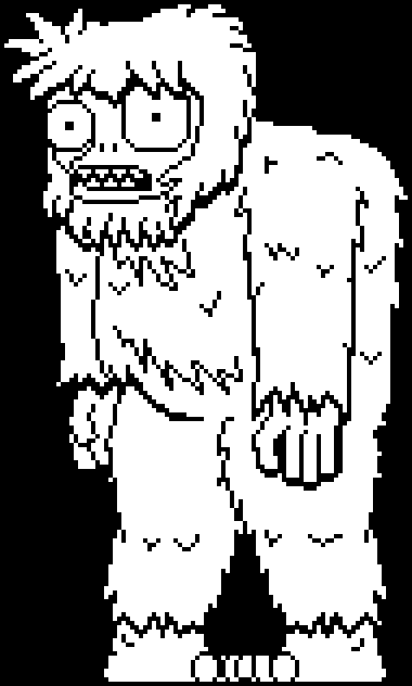 The Yeti: (Napstablook)