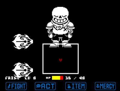 SD!Underswap - Genocide - Sans Boss Fight (REMASTERED) by Patrick The Star  - Game Jolt