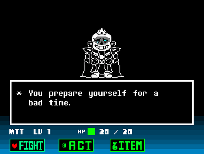 StoryShift Sans Fight, UNDERTALE Fangame