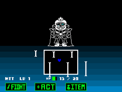 Sans fight (first attack) - Davsol - Folioscope