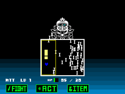 Undertale - Sans Fight Hard Mode Simulator (Fan-made) NO ITEM COMPLETE 