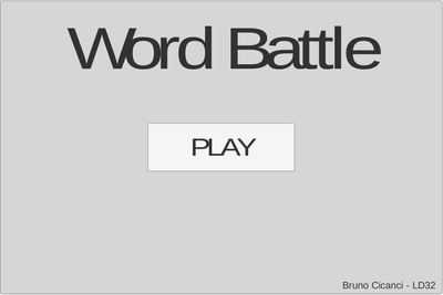 Word Battle by Bruno Cicanci  Play Online  Game Jolt