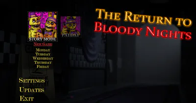 Fredbear 2.0 (The Return to Bloody Nights), The FNAF Fan Game Wikia