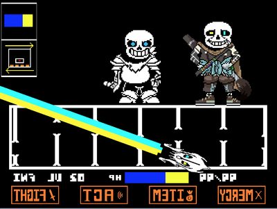 ink!sans fight demo 