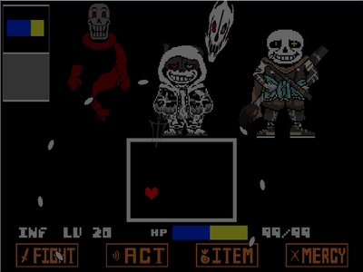 Scratch] Other version Ink!Sans battle! [Demo,undertale fangame