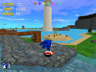 O Sensacional Fan Game 3D do Sonic para Android!!! 