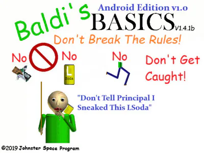 Baldi mod menu androide baldi basics by ALFREDITOREY - Game Jolt