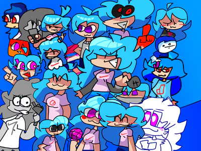 The v1 Characters